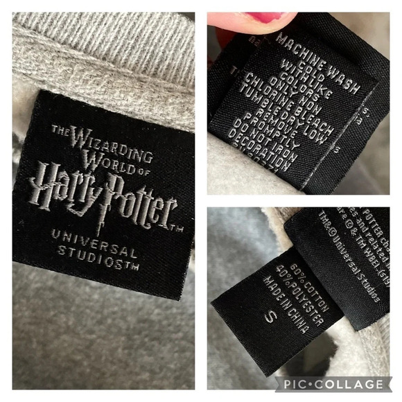 Harry Potter Universal Studios HUFFLEPUFF Sweatshirt Small - Picture 4 of 8